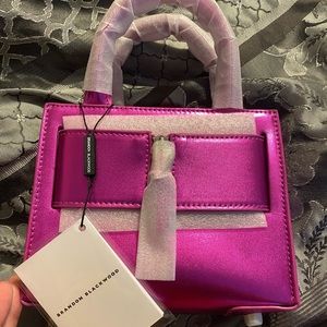 Kuei Bag Metallic Hot Pink Leather